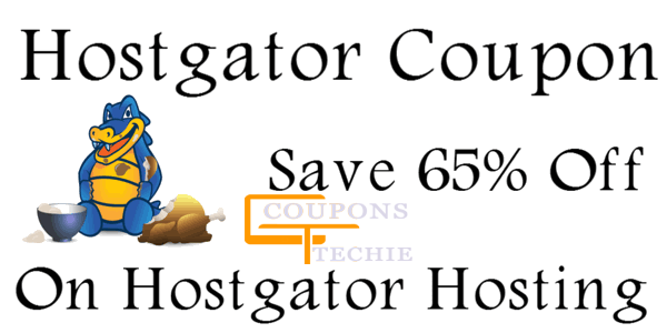 Hostgator Coupon code save 65 off on Hostgator hosting