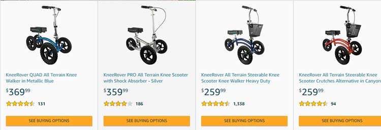 knee rover products